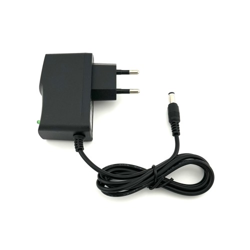 12V DC Power Adapter | 5.5mm Plug, 1A, Protected Power Adapter (12V DC - 1A)