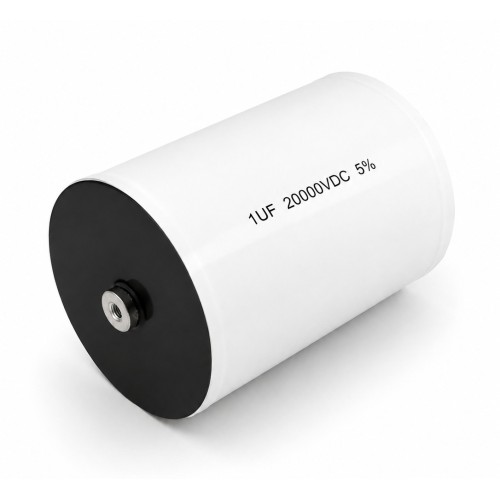 High Voltage Pulse Capacitor - 20kV, 1uF, 100A, Low-Loss High Voltage Pulse Capacitor